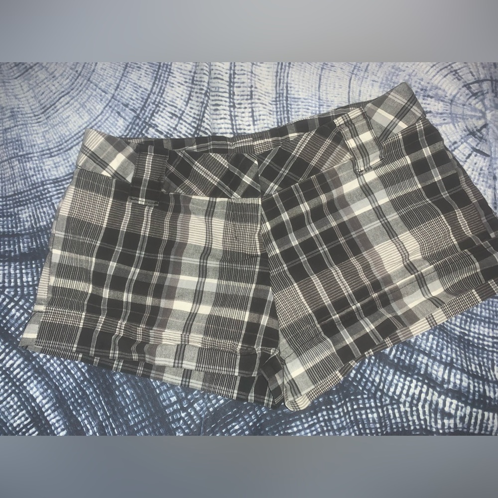 The width of the the shorts are 14inches and the length is 9inches.